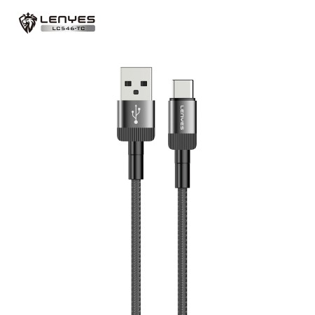 Cable USB-C Lenyes LC546-TC | 2.4A 12W Reforzado y Duradero