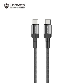 Cable USB-C a USB-C Lenyes LC546 | 60W Power Delivery