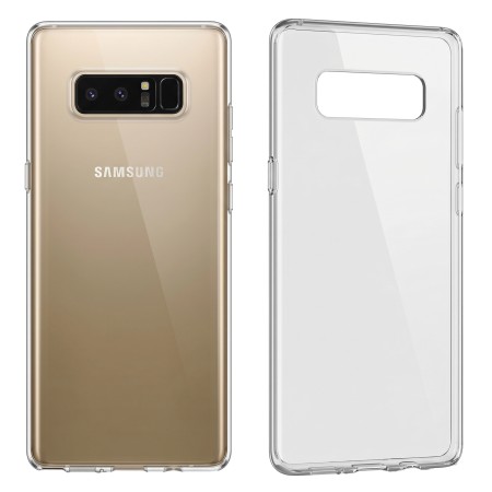 Samsung Note 8 Funda de Gel TPU Transparente 1.5mm ALTA CALIDAD