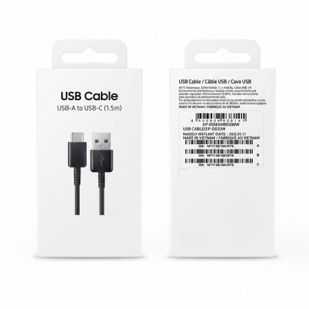 Cable Samsung USB-A a USB-C 1.5m EP-DG930 | Carga y Datos