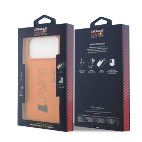Funda Naranja iPhone 17 Pro Max Red Bull Racing MV1 | MagSafe