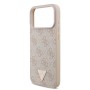 Funda Guess iPhone 17 Pro Max Rosa MagSafe | 4G Triangle Logo