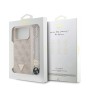 Funda Guess iPhone 17 Pro Max Rosa MagSafe | 4G Triangle Logo