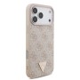 Funda Guess iPhone 17 Pro Max Rosa MagSafe | 4G Triangle Logo