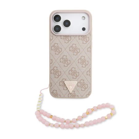 Funda Guess iPhone 17 Pro Rosa MagSafe | 4G Triangle Logo