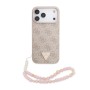 Funda Guess iPhone 17 Pro Rosa MagSafe | 4G Triangle Logo