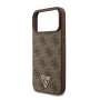 Funda Guess iPhone 17 Pro Marrón MagSafe | 4G Triangle Logo