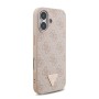Funda Guess iPhone 17 Rosa MagSafe | 4G Triangle Logo