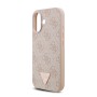 Funda Guess iPhone 17 Rosa MagSafe | 4G Triangle Logo