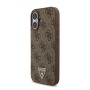 Funda Guess iPhone 17 Marrón MagSafe | 4G Triangle Logo