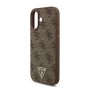 Funda Guess iPhone 17 Marrón MagSafe | 4G Triangle Logo