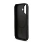 Funda Guess iPhone 17 Negro MagSafe | 4G Triangle Logo