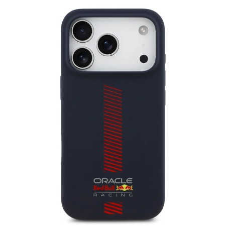 Funda iPhone 17 Pro Red Bull Racing Powerbar Navy | MagSafe Oficial