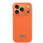 Funda Lacoste iPhone 17 Pro Naranja | Textura Petit Piqué MagSafe