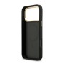 Funda Guess iPhone 17 Pro Max Negro MagSafe | 4G Strass Logo Gold