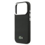 Funda Lacoste iPhone 17 Pro Negra | Bordes Metálicos MagSafe