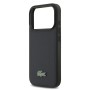 Funda Lacoste iPhone 17 Pro Azul Navy | Textura Petit Piqué MagSafe