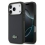Funda Lacoste iPhone 17 Pro Azul Navy | Textura Petit Piqué MagSafe