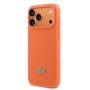 Funda Lacoste iPhone 17 Pro Max Naranja | Petit Piqué MagSafe