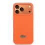 Funda Lacoste iPhone 17 Pro Max Naranja | Petit Piqué MagSafe