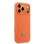 Funda Lacoste iPhone 17 Pro Max Naranja | Petit Piqué MagSafe