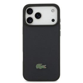 Editar imagen: Funda Lacoste para iPhone 17 Pro Max - MagSafe - Textura Petit Piqué - Azul Navy