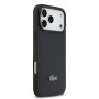 Funda Lacoste iPhone 17 Pro Max Azul Navy | Petit Piqué MagSafe