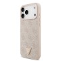 Funda Guess iPhone 17 Pro Rosa MagSafe | 4G Triangle Logo | Mayorista