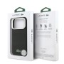 Funda Lacoste iPhone 17 Pro Max Negra | Metal Edges MagSafe