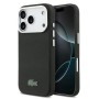 Funda Lacoste iPhone 17 Pro Max Negra | Metal Edges MagSafe