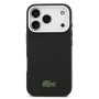 Funda Lacoste iPhone 17 Pro Max Negra | Metal Edges MagSafe