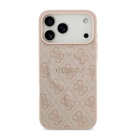 Funda Guess iPhone 17 Pro Max Rosa MagSafe | Logo 4G Classic PU
