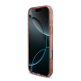 Funda Guess iPhone 17 Pro Max Rosa MagSafe | IML Flowers & Pearl Strap
