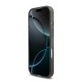 Funda Guess iPhone 17 Negro MagSafe | IML Flowers & Pearl Strap