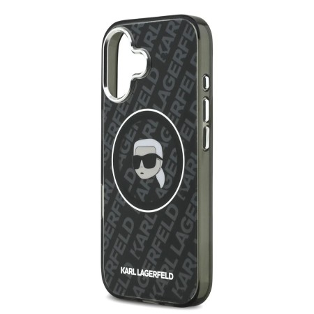 Funda Karl Lagerfeld iPhone 17 Monogram Karl Head | MagSafe