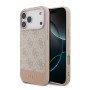 Funda Guess iPhone 17 Pro Max Rosa | 4G Bottom Stripe Eco-Leather