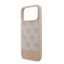 Funda Guess iPhone 17 Pro Max Rosa | 4G Bottom Stripe Eco-Leather