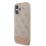 Funda Guess iPhone 17 Rosa | 4G Bottom Stripe Eco-Leather