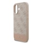 Funda Guess iPhone 17 Rosa | 4G Bottom Stripe Eco-Leather