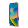 Funda Guess iPhone 16 Pro Max Rosa Glitter | Big 4G Logo Dorado
