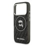 Funda Karl Lagerfeld iPhone 17 Pro Negra MagSafe | Karl Head