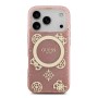 Funda Guess iPhone 17 Pro Max Rosa MagSafe | Peony 4G Pattern
