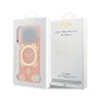 Funda Guess iPhone 17 Pro Max Rosa MagSafe | Peony 4G Pattern