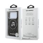 Funda Karl Lagerfeld iPhone 17 Pro Negra Glitter | MagSafe K&C