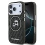 Funda Karl Lagerfeld iPhone 17 Pro Negra Glitter | MagSafe K&C