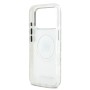 Funda Karl Lagerfeld iPhone 17 Pro Gris | MagSafe y Logo Karl