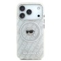 Funda Karl Lagerfeld iPhone 17 Pro Gris | MagSafe y Logo Karl