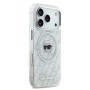 Funda Karl Lagerfeld iPhone 17 Pro Gris | MagSafe y Logo Karl