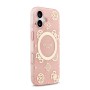Funda Guess iPhone 17 Rosa MagSafe | Peony 4G Pattern