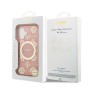 Funda Guess iPhone 17 Rosa MagSafe | Peony 4G Pattern